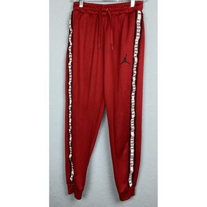 Air Jordan Mens Jumpman HBR Taped Basketball Pants Red-Size‎ Small